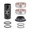 Odyssey 22Mm Mid Bottom Brackets - Mid - 22Mm - Alloy - Press Fit - 41Mm - Blac view 1