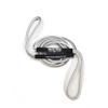 Boat Line Rope Bungee - Heavy Duty Line for Launching, Retrieving, Mooring and Docking (White/Black, 25 Feet) view 1