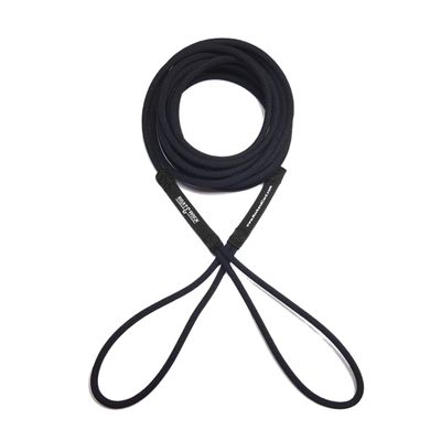 Boat Line Rope Bungee - Heavy Duty Line for Launching, Retrieving, Mooring and Docking (Black/Black, 10 Feet)
