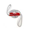 Boat Line Rope Bungee - Heavy Duty Line for Launching, Retrieving, Mooring and Docking (White/Red, 25 Feet) view 1