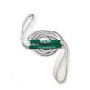 Boat Line Rope Bungee - Heavy Duty Line for Launching, Retrieving, Mooring and Docking (White/Green, 25 Feet) view 1