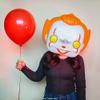 Disguise Pennywise Pop! Mask, Funko Pennywise IT Mask Costume Accessory and Wall Art view 2