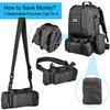 CVLIFE Tactical Backpack Military Army Rucksack 60L Large Assault Pack Detachable Molle Bag view 2