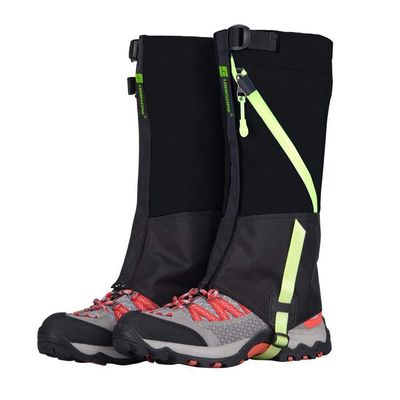 DoMyfit Kids Snow Boot Gaiters Waterproof Breathable Outdoor Hiking Walking Climbing Hunting Snow Legging Protect Leg Covers