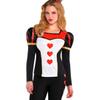 Red Queen Long Sleeve Top - Adult S/M view 1