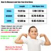 Luwint Children Volleyball Arm Pads - Boys & Girls Compression Armour Protective Elbow Guard for Football Basketball Baseball Bowling Tennis Hockey Sports, 1 Pair (Medium) view 3