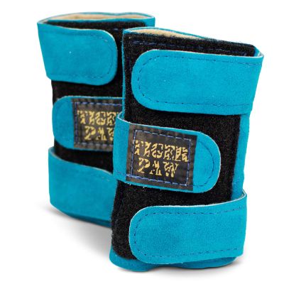 Tiger Paw Gymnastics Wrist Supports, 1 Pair, Teal, Medium