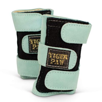 Tiger Paw Gymnastics Wrist Supports, 1 Pair, Aqua, Medium