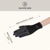 BABEYOND Short Satin Gloves for Women - Silk Opera Wedding Bridal Gloves Tea Party Banquet Costume 1920s Flapper Accessories view 2
