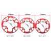 UPANBIKE Montain Bike Chainring Guard 104 BCD Aluminum Alloy Chain Ring Protector Cover for 32~34T 36~38T 40~42T Chainring Sprockets (Silver, 32T~34T) view 2
