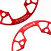 UPANBIKE Montain Bike Chainring Guard 104 BCD Aluminum Alloy Chain Ring Protector Cover for 32~34T 36~38T 40~42T Chainring Sprockets (Silver, 32T~34T) view 3