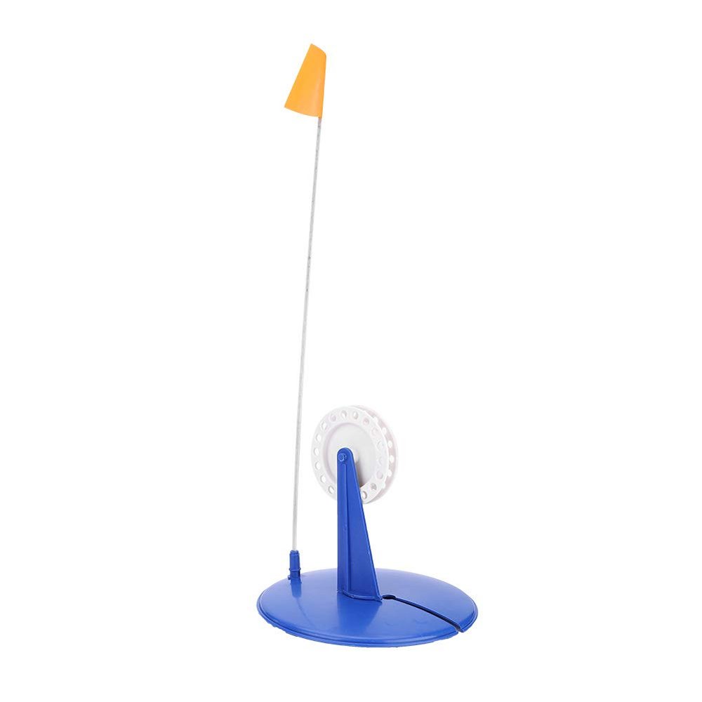 Dioche Ice Fishing Tip-Up, Lightweight Metal Fishing Rod Tip-Up Flag Tackle for Fishing Angler