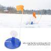 Dioche Ice Fishing Tip-Up, Lightweight Metal Fishing Rod Tip-Up Flag Tackle for Fishing Angler view 3