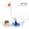 Dioche Ice Fishing Tip-Up, Lightweight Metal Fishing Rod Tip-Up Flag Tackle for Fishing Angler view 4