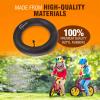(2-Pack) 10x2 Replacement Inner Tubes 10" x 1.95/2.125 with 2 Levers | Compatible with Bike Schwinn Trike Roadster/Tricycle/BoB Revolution Motion - Made from BPA/Latex Free Quality Butyl Rubber view 3