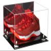 Better Display Cases Acrylic Basketball Shoe Pair Display Case with White Risers and Mirror (A082-WR) view 1