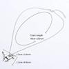 BANCHELLE Horse Pendant Horse Necklaces with Pouch Silver view 3