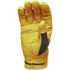 Black Diamond Transition Gloves | Goat Leather Palm | Breathable Stretch Fabric | Durable Rope Handling Gloves for Belay & Rappelling | Natural | Large view 2