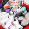 Lightning X Value Compact Medic First Responder EMS/EMT Stocked Trauma Bag w/Basic Fill Kit A - RED view 4