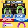 Oral Mart Black/Green Youth Mouthguard for Kids - Youth Mouthguard for Karate, Flag Football, Martial Arts, Taekwondo, Boxing, Football, Rugby, BJJ, Muay Thai, Soccer, Hockey view 3
