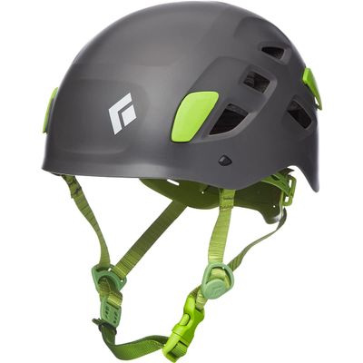 BLACK DIAMOND Half Dome Rock Climbing Helmet | Adjustable Fit | Lightweight & Durable | Ventilated Protection | Slate | Small/Medium