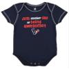 Outerstuff NFL Boys Newborn and Infant Assorted Team 3 Pack Creeper Set, Houston Texans 18 Months view 2