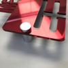 Super Cool Creation Rowing Medal Hanger - Red Mirror view 1