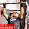 Fit Active Sports RX2 Weight Lifting Workout Gloves with Built in Wrist Wraps - for Men and Women (Black, L) view 3