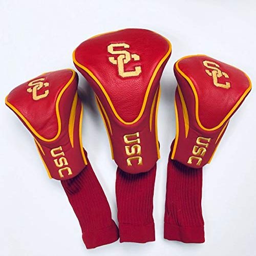 NCAA USC Trojans Golf Contour Head Covers, Set of 3