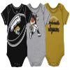 Outerstuff NFL Boys Newborn and Infant Assorted Team 3 Pack Creeper Set, Jacksonville Jaguars 18 Months view 1