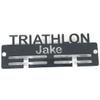 Super Cool Creation Personalised"Triathlon" Medal Hanger - Lime Green view 1