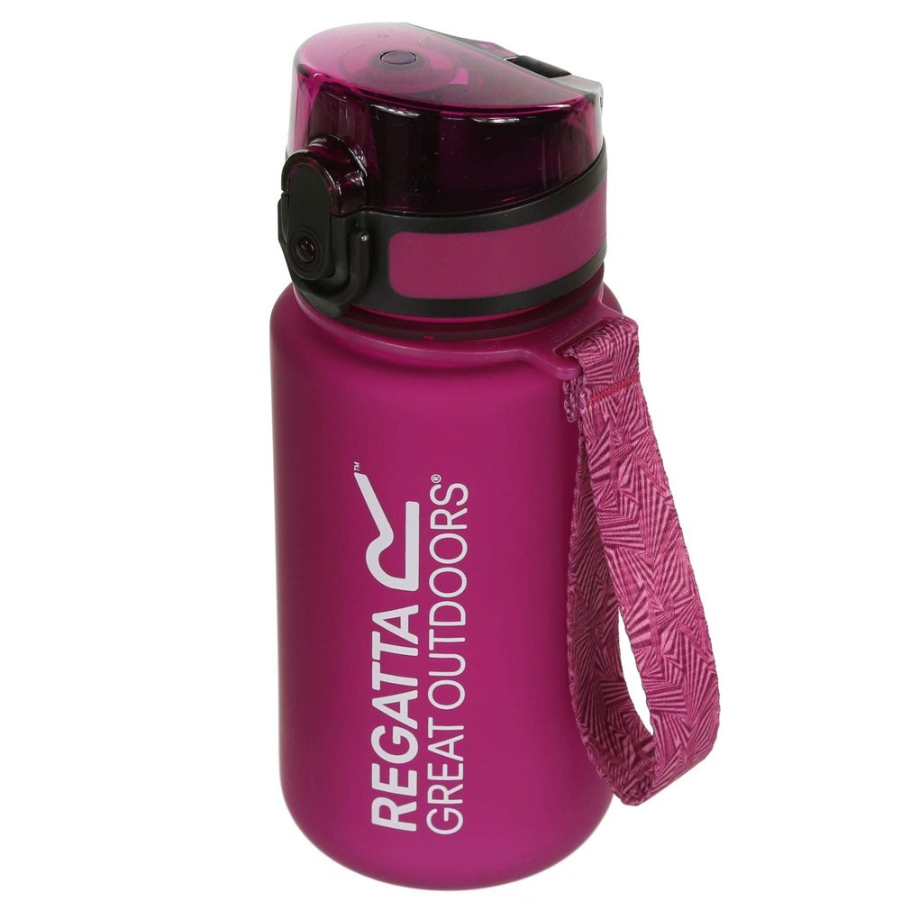 Regatta Regvv 0.35 Litre Lightweight Tritan Flip Camping Bottle - Azalia, Sgl, Azalia, 350 ml