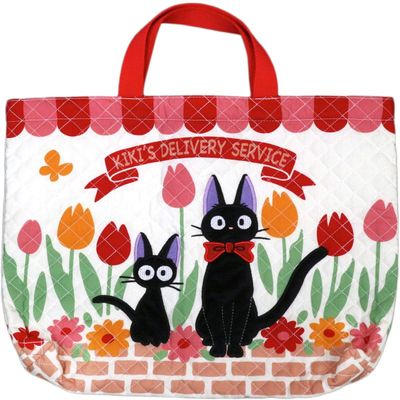 Shoes Bag Ghibli Kiki's Delivery Service Jiji cat and tulip