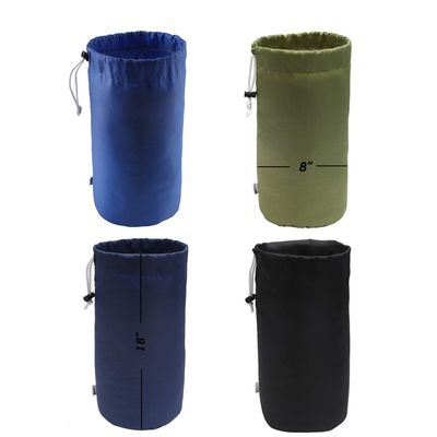 Augbunny Durable Drawstring Water Resistant Dust Flap Stuff Sack Bag 4-pack
