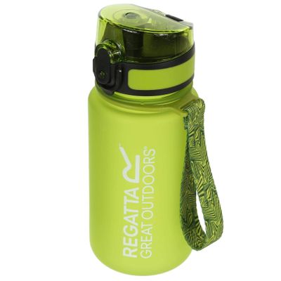 Regatta Regvv 0.35 Litre Lightweight Tritan Flip Camping Bottle - Green, Sgl