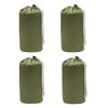 Augbunny Durable Drawstring Water Resistant Dust Flap Stuff Sack Bag 4-Pack view 2