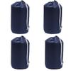 Augbunny Durable Drawstring Water Resistant Dust Flap Stuff Sack Bag 4-Pack view 2