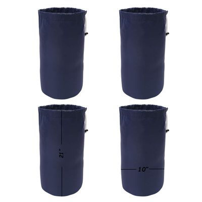 Augbunny Durable Drawstring Water Resistant Dust Flap Stuff Sack Bag 4-pack