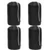 Augbunny Durable Drawstring Water Resistant Dust Flap Stuff Sack Bag 4-pack view 2