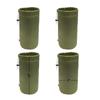 Augbunny Durable Drawstring Water Resistant Dust Flap Stuff Sack Bag 4-Pack view 1