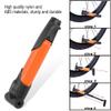 Dioche Pump, Portable Compact Air Pump Inflator with Frame Mounting Kit 6 Colors(Orange) view 2
