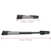 Dioche Pump, Portable Compact Air Pump Inflator with Frame Mounting Kit 6 Colors(Gray) view 3