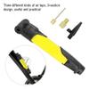 Dioche Pump, Portable Compact Air Pump Inflator with Frame Mounting Kit 6 Colors(Yellow) view 4