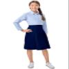 Classroom School Uniforms Big Girl's Kick Pleat Skirt Skirt, Dark Navy, 16.0 view 4