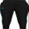 Under Armour Little Boy's Jogger Pants, black/Powderkeg Blue F, 4 view 1