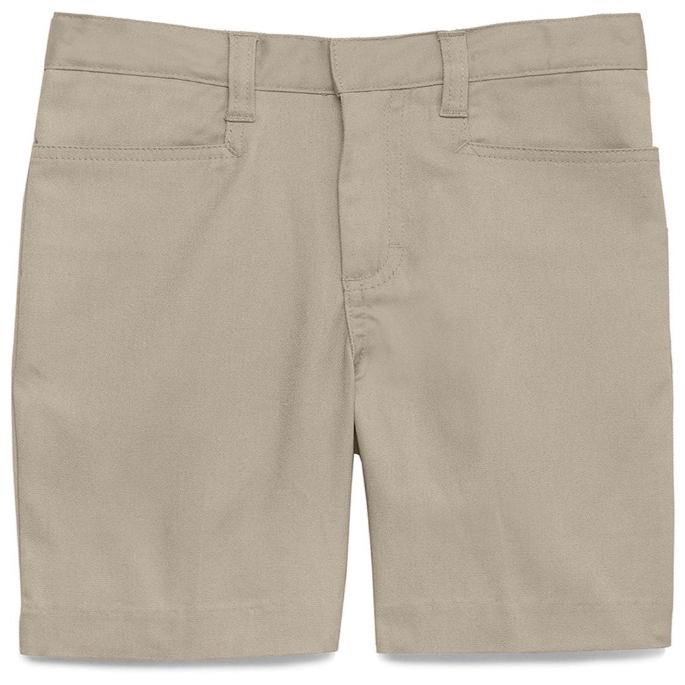 Classroom School Uniforms Girls' Big Low Rise Short, Khaki, 12