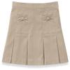 Classroom School Uniforms Big Girl's Bow Pocket Scooter Skirt, Khaki, 10 view 1