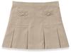 Classroom School Uniforms Big Girl's Bow Pocket Scooter Skirt, Khaki, 8 view 1