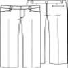 Classroom School Uniforms Big Girl's Low Rise Pants 3 Pockets Khaki view 2