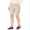 Classroom School Uniforms Girls' Big Low Rise Short, Khaki, 8 view 1